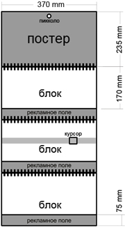 Квартальный календарь МАКСИ с 3 рекламными полями